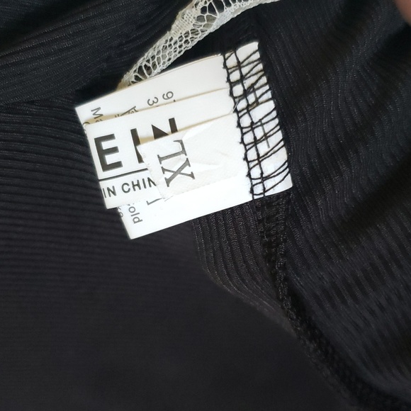 SHEIN SIZE XL BLACK AND LACE DRESS - Picture 6 of 7